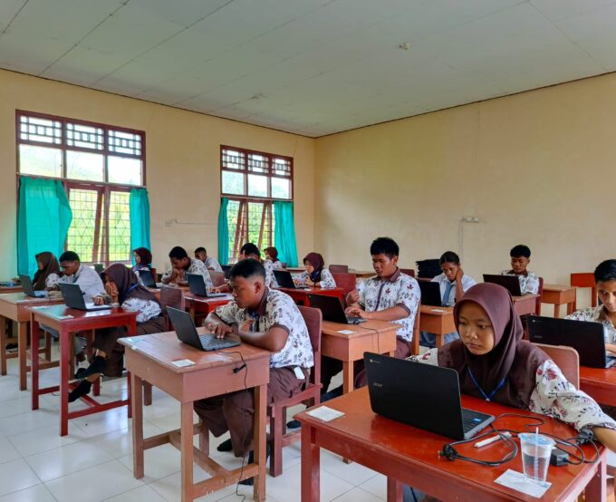 Pelaksanaan ANBK SMA Negeri 7 Kabupaten Sorong